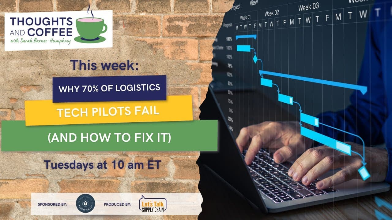 Why 70% of Logistics Tech Pilots Fail (And How to Fix It)  🛑 📱