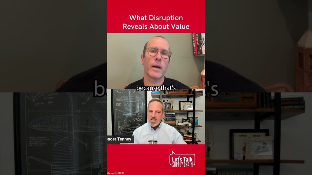 What Disruption Reveals About Value #shorts